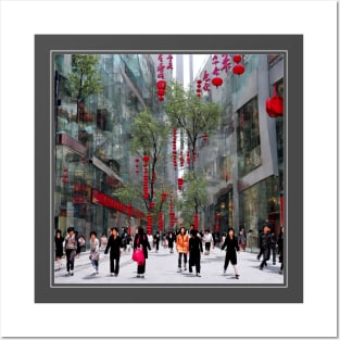 Luxury Shopping Beijing Posters and Art